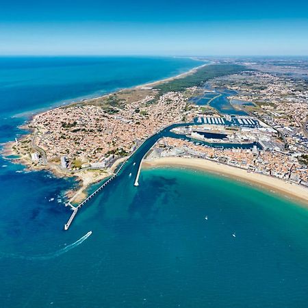 Appartement Moderne Au Centre-Ville, 150M Plage, Wifi, Confort Ideal Pour Familles - Fr-1-92-876 Les Sables-dʼOlonne Dış mekan fotoğraf