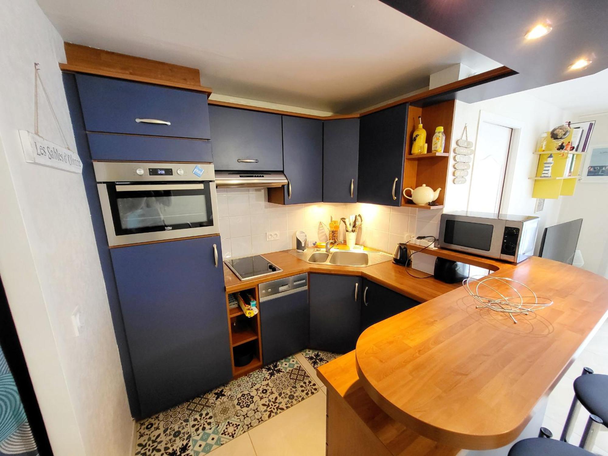 Appartement Moderne Au Centre-Ville, 150M Plage, Wifi, Confort Ideal Pour Familles - Fr-1-92-876 Les Sables-dʼOlonne Dış mekan fotoğraf
