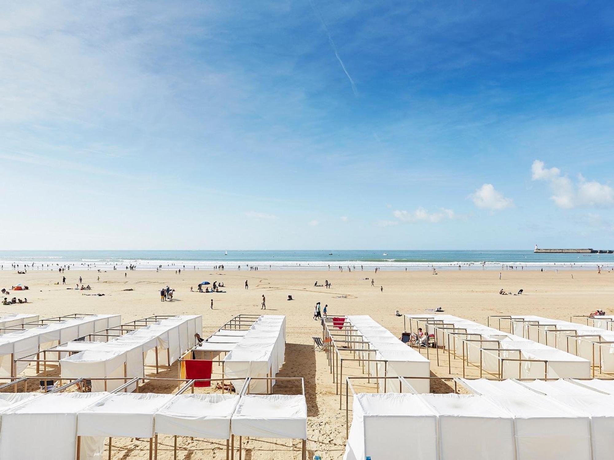 Appartement Moderne Au Centre-Ville, 150M Plage, Wifi, Confort Ideal Pour Familles - Fr-1-92-876 Les Sables-dʼOlonne Dış mekan fotoğraf